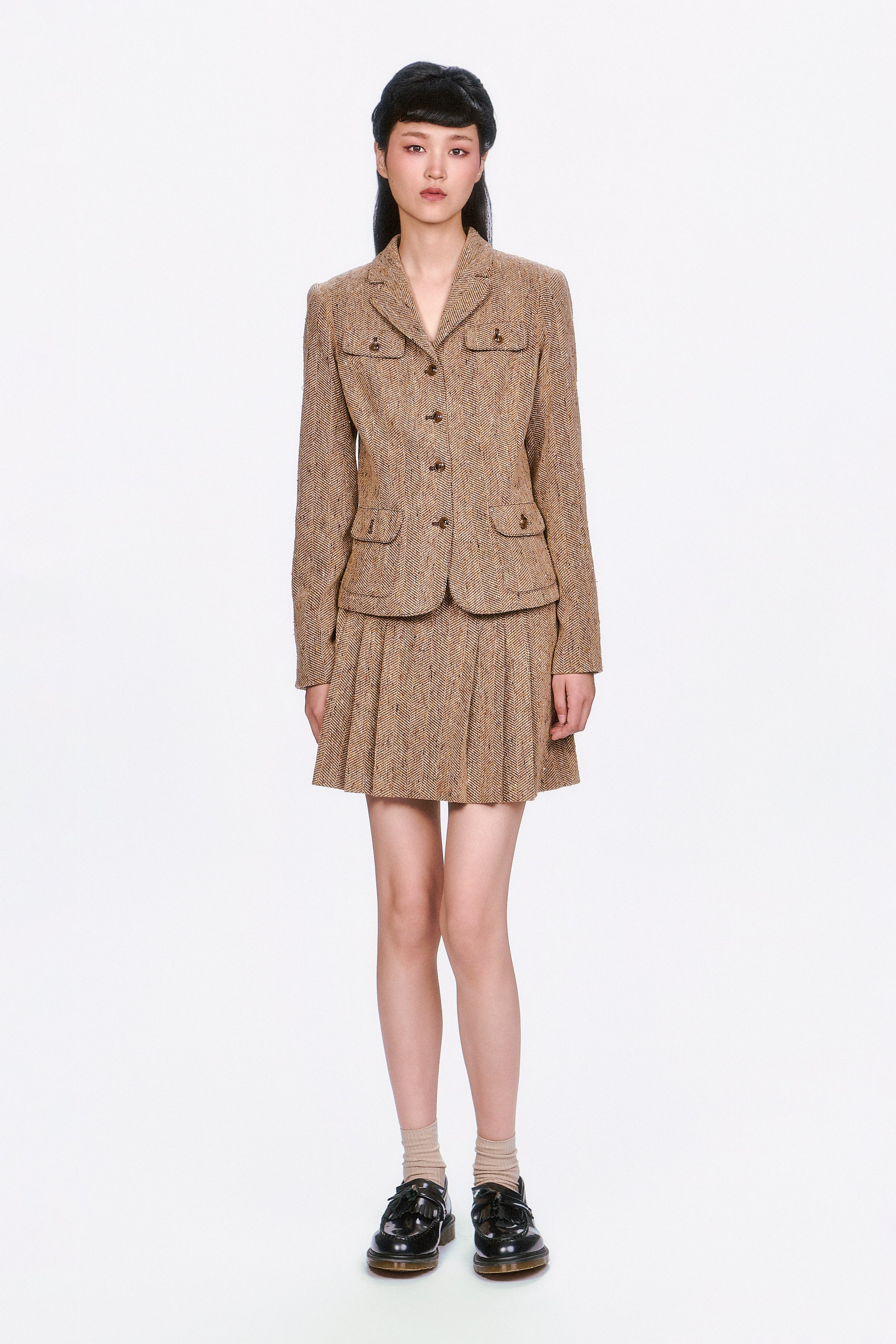 Herringbone Jacket - Anna Sui Outlet