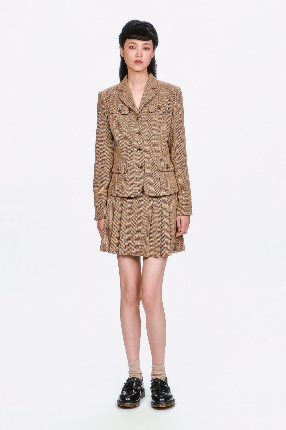 Herringbone Jacket - Anna Sui Outlet