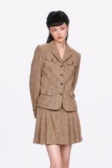 Herringbone Jacket - Anna Sui Outlet