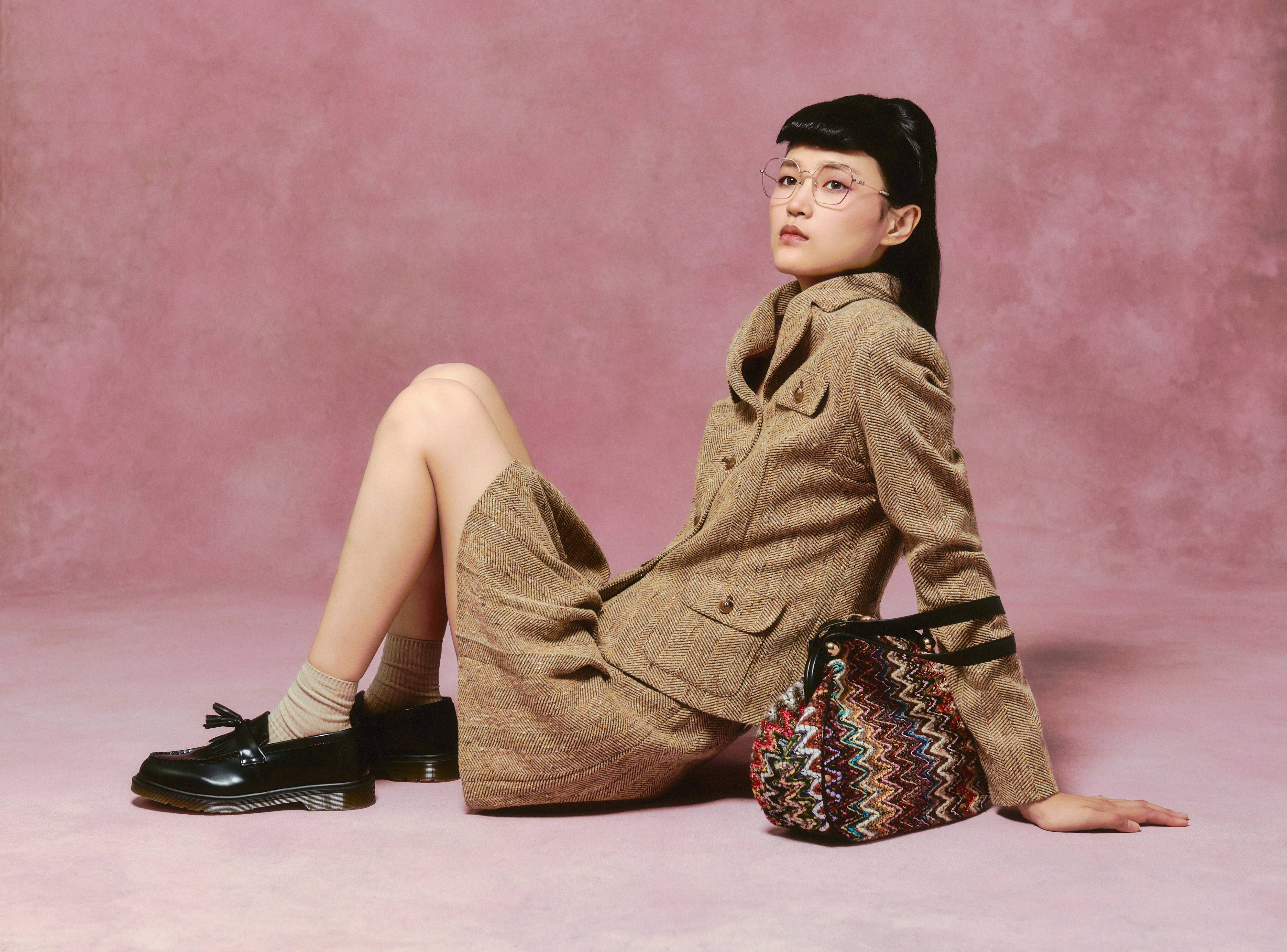 Herringbone Jacket - Anna Sui Outlet