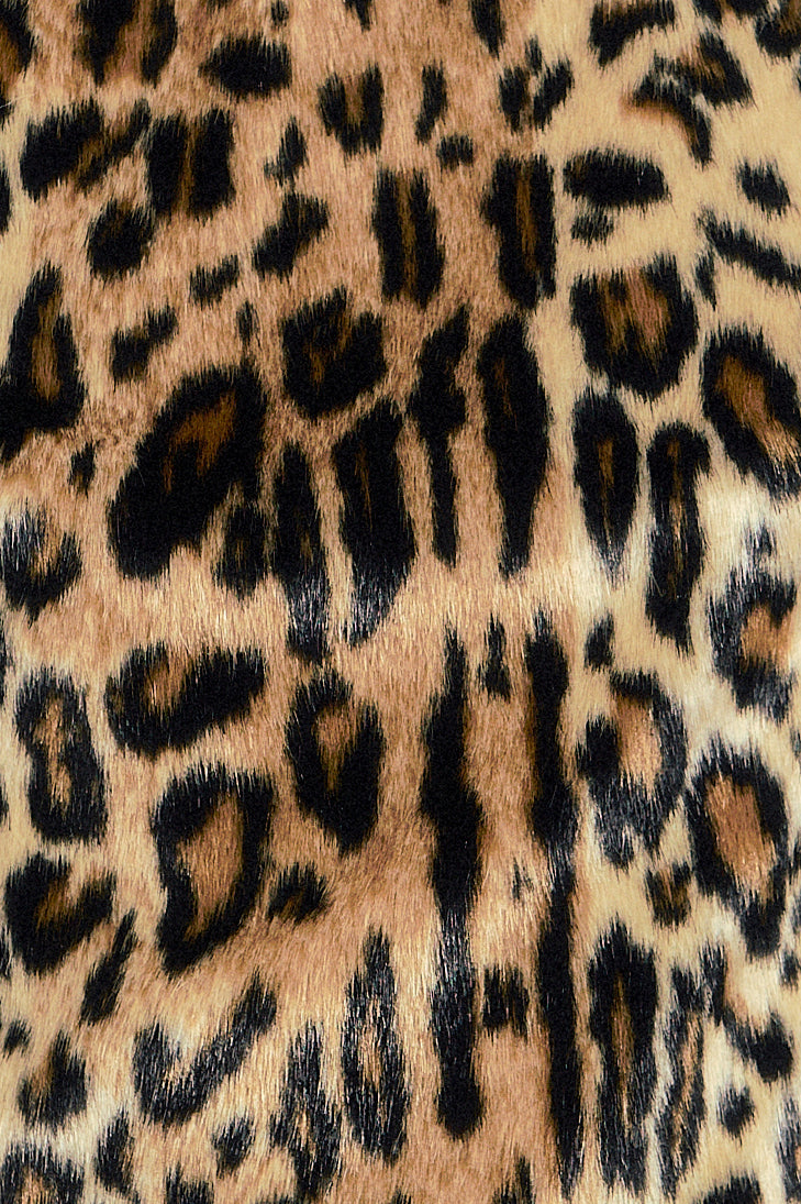 Faux Leopard Sleeveless Top - Anna Sui US