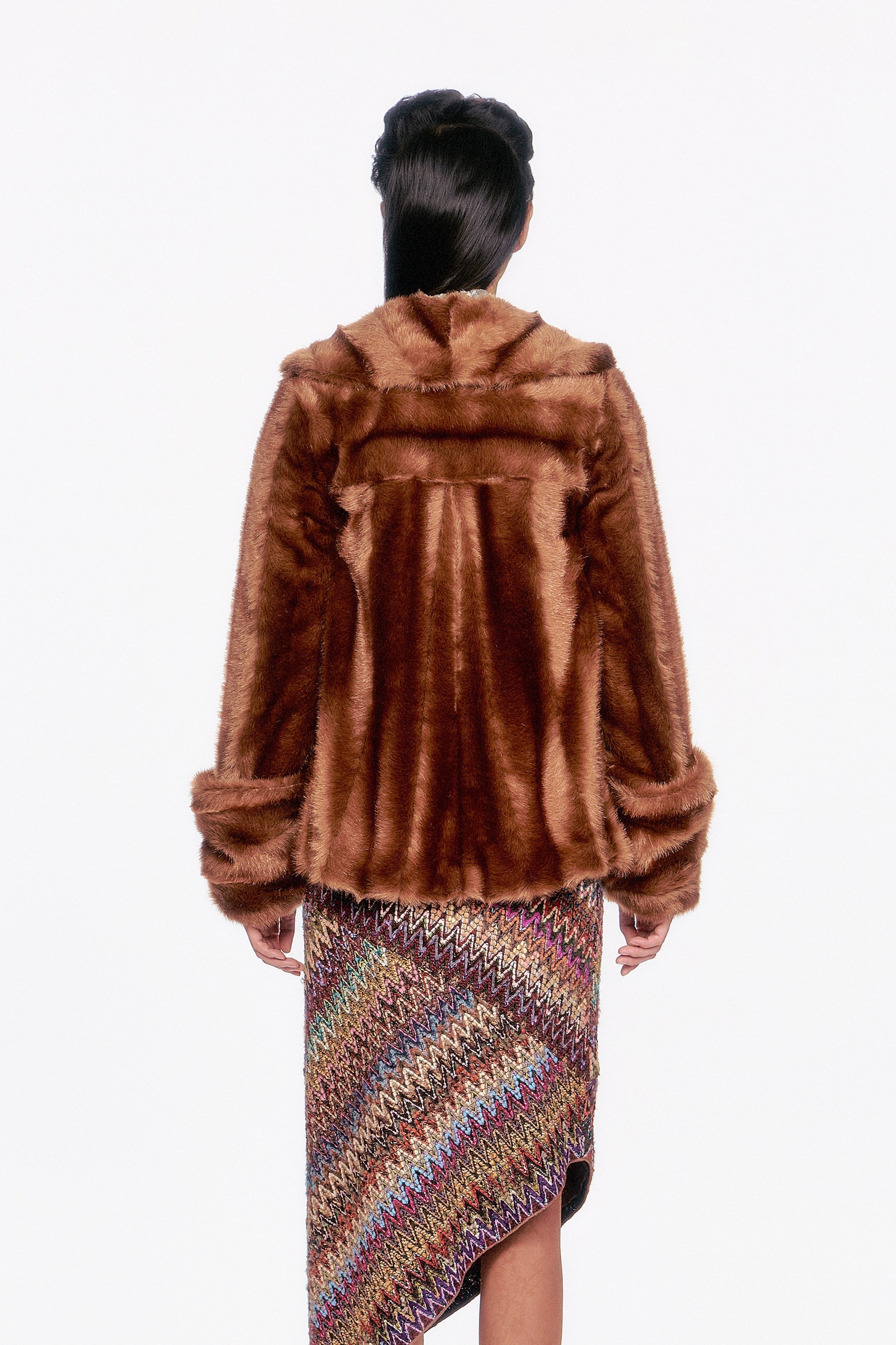 Faux Mink Swing Coat - Anna Sui Discount