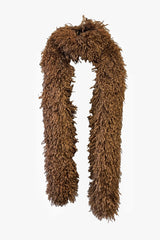 Faux Fur Scarf - Caramel - Anna Sui Sale