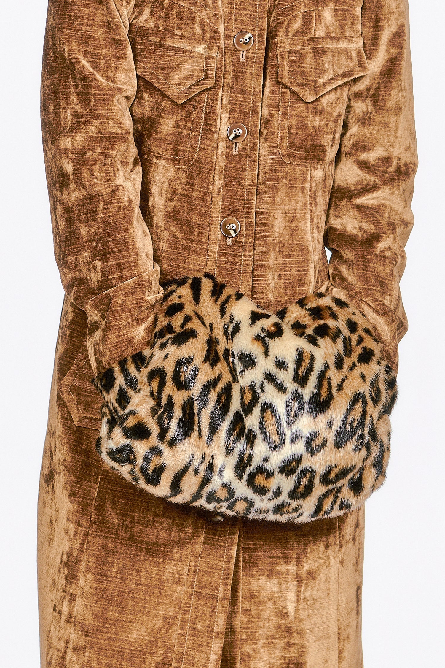 Faux Leopard Muff - Anna Sui Discount
