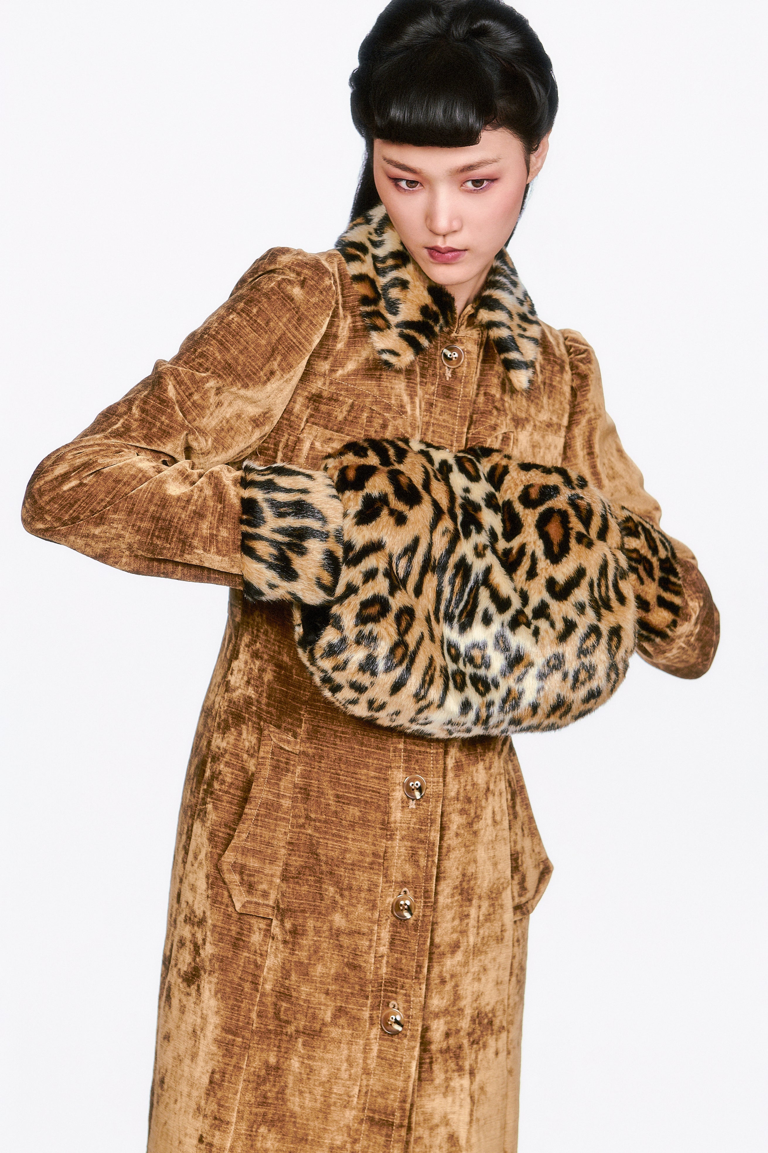 Faux Leopard Muff - Anna Sui Discount