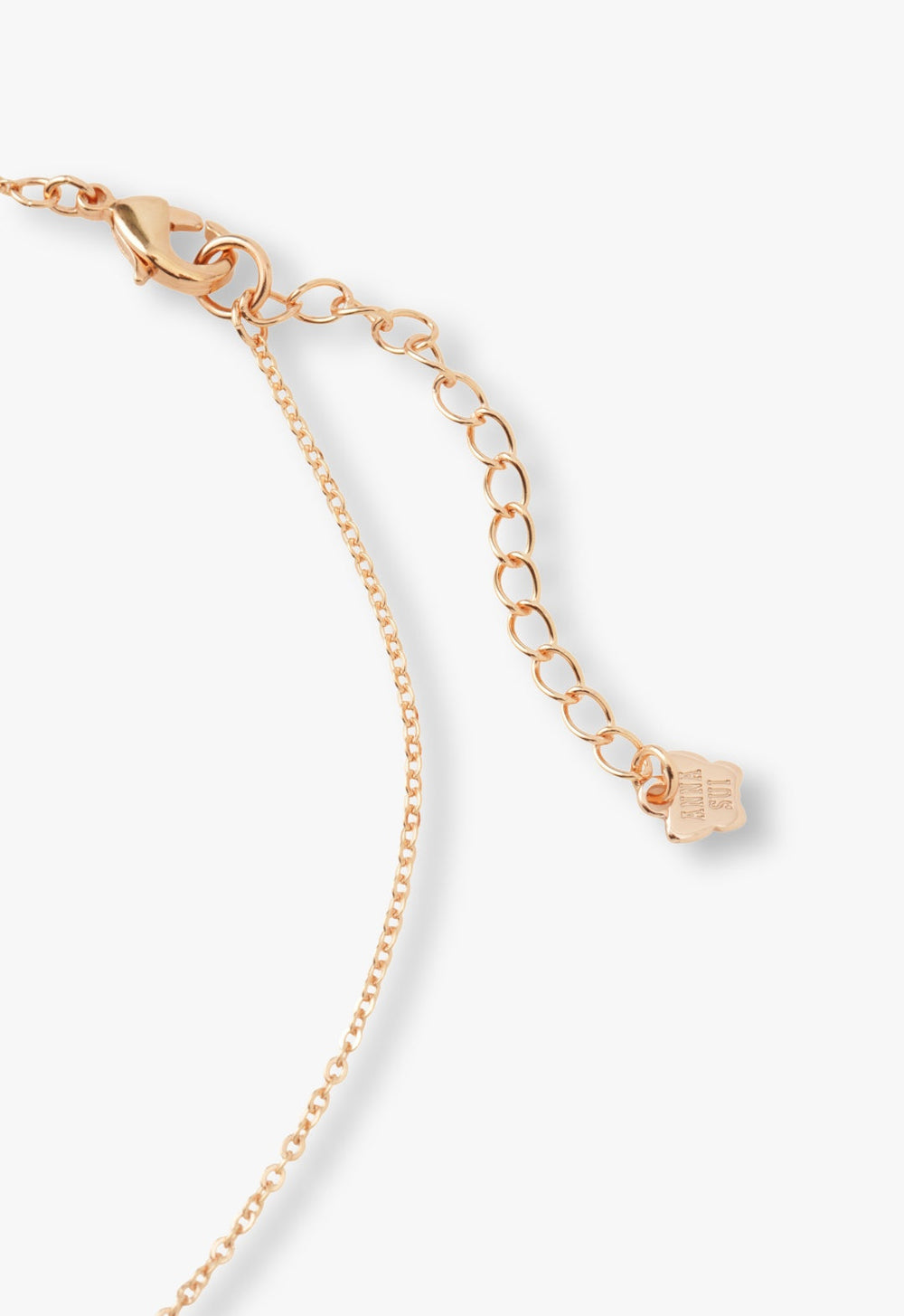 Rose Gold Butterfly Necklace - Anna Sui US