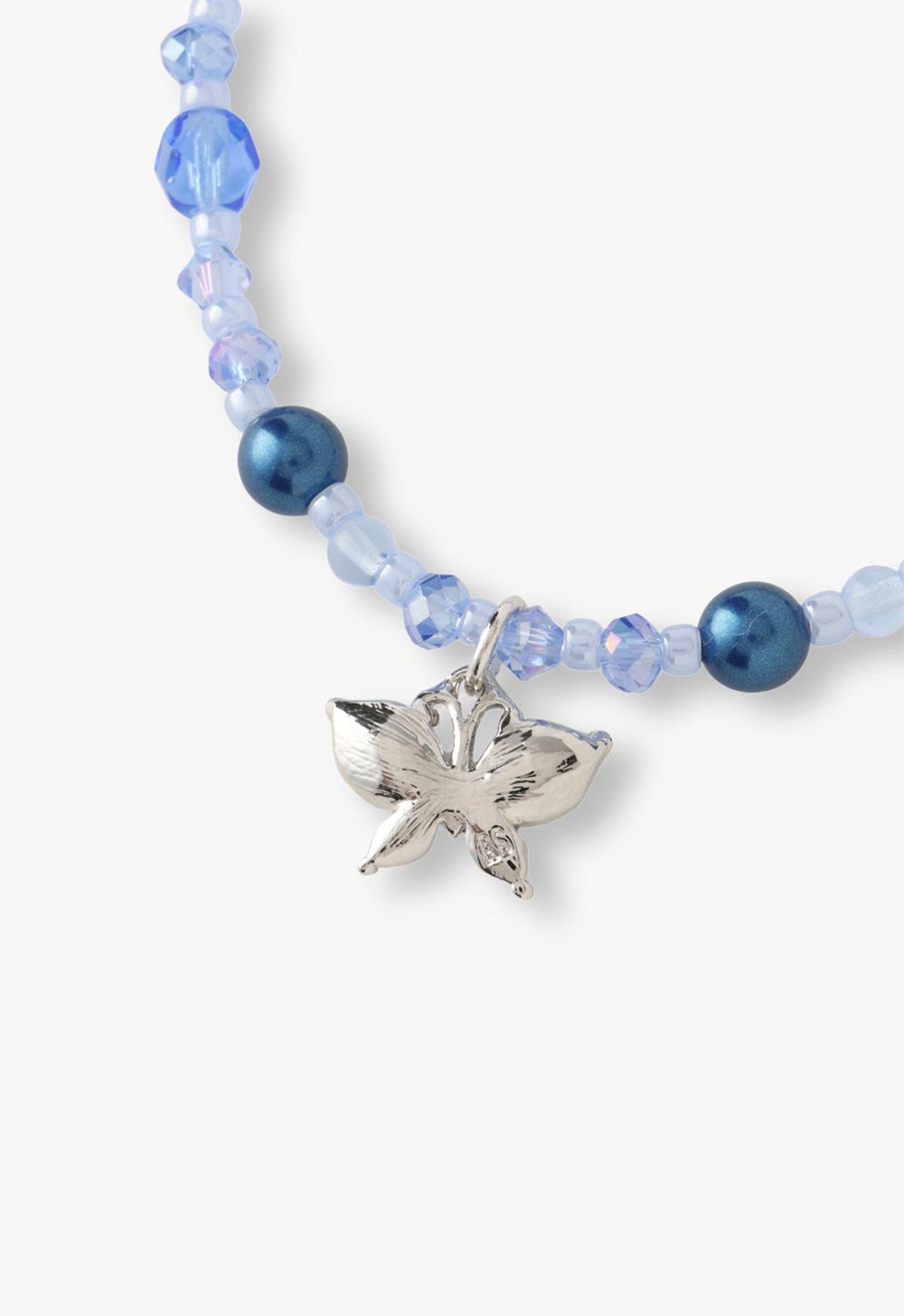 Butterfly Charm Bracelet - Silver - Anna Sui Online
