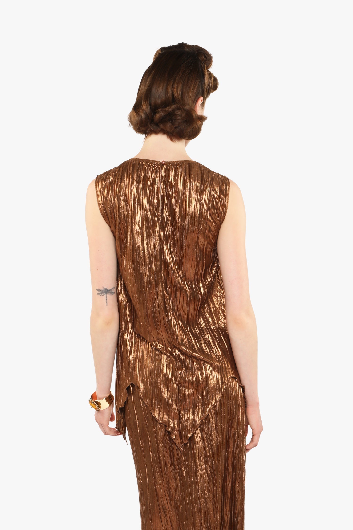 Pleats Sleeveless Top - Anna Sui Discount