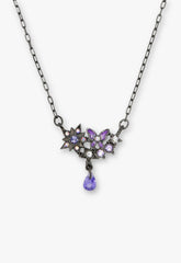 Midnight Amethyst Butterfly Necklace - Anna Sui Sale