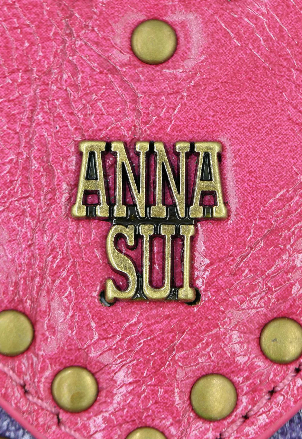 Purple Heart Bag Charm - Anna Sui Sale