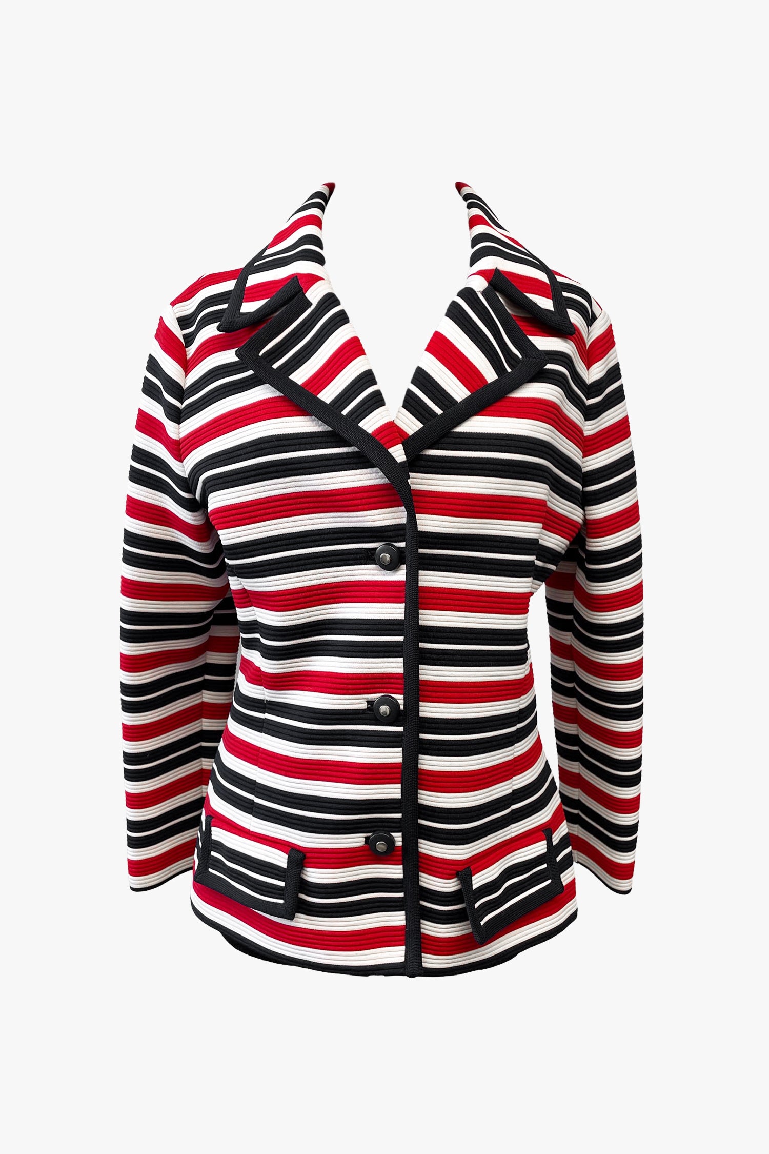 Vintage Butte Knit Striped Blazer - Anna Sui Online