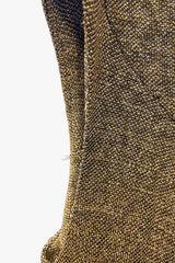 Vintage 60's Gold Metallic Knit Beaded Dress by Irene for D.D. Marsh Originals - Anna Sui Sale