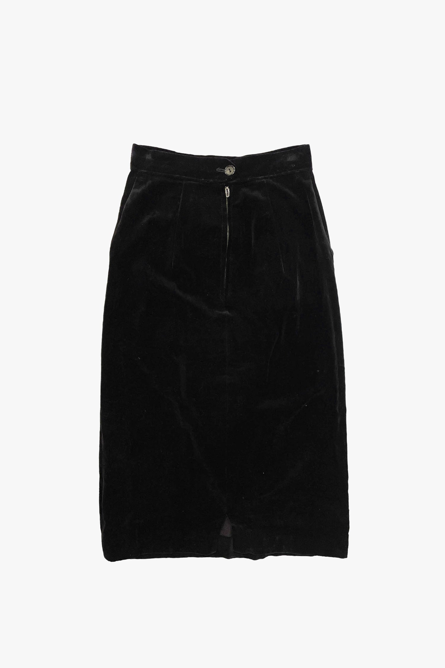 Vintage Velvet Embroidered Mini Skirt - Anna Sui Sale