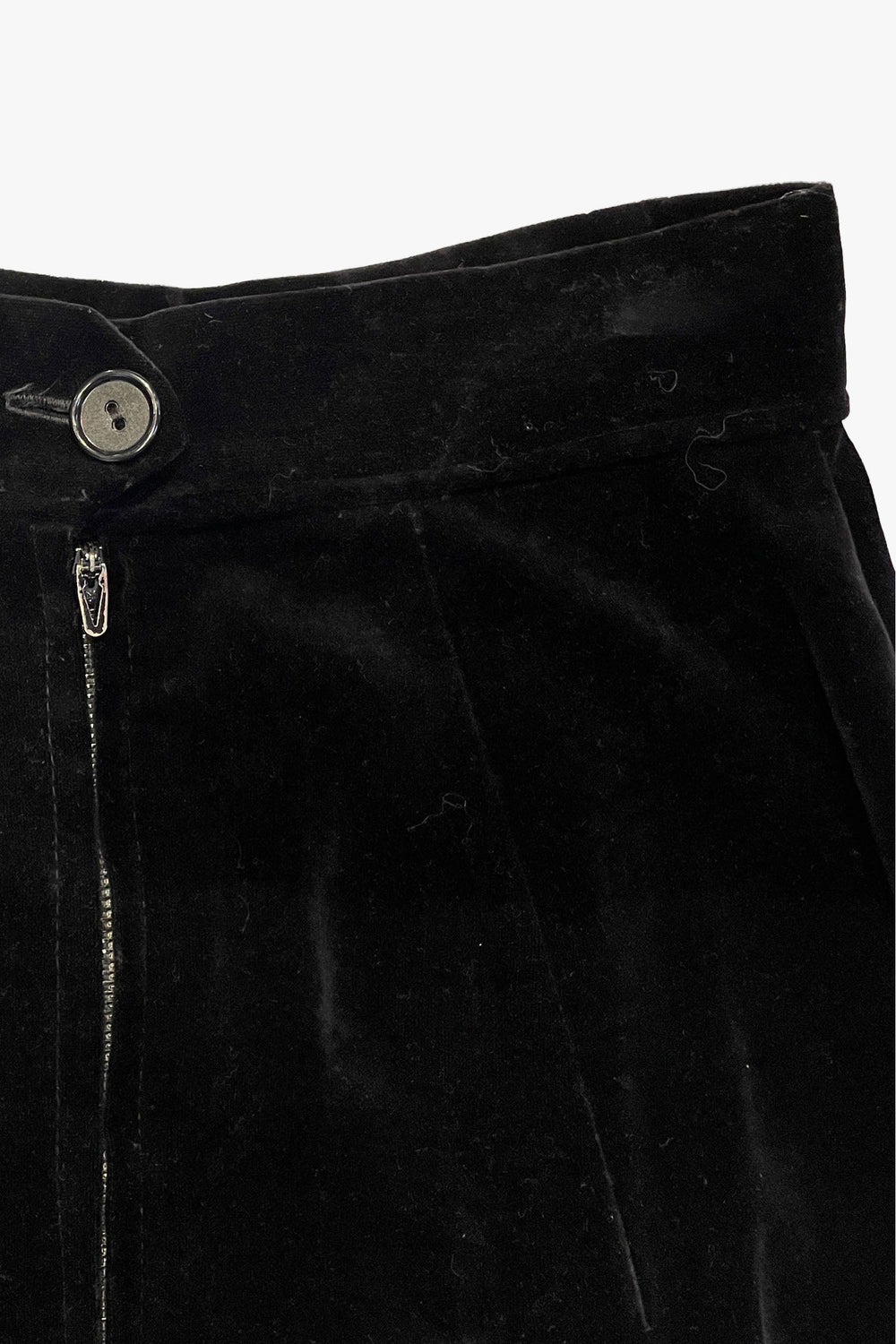 Vintage Velvet Embroidered Mini Skirt - Anna Sui Sale