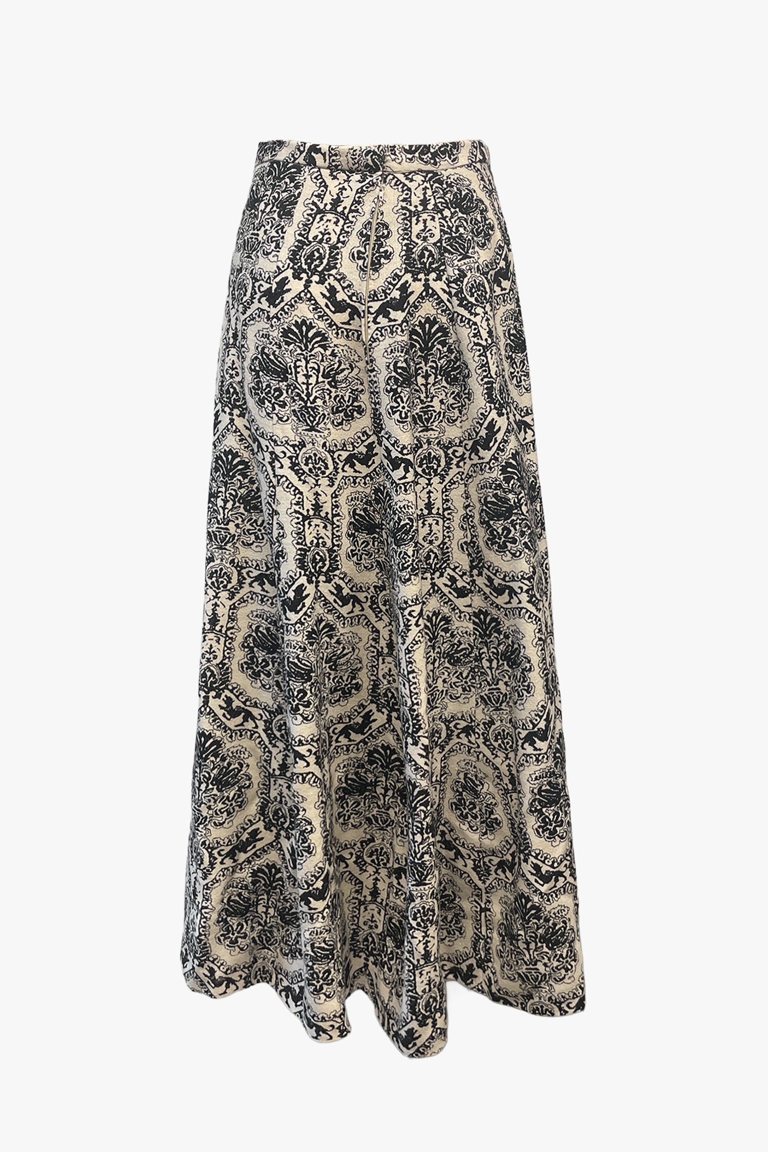 Vintage Wallpaper Print Skirt - Anna Sui Outlet