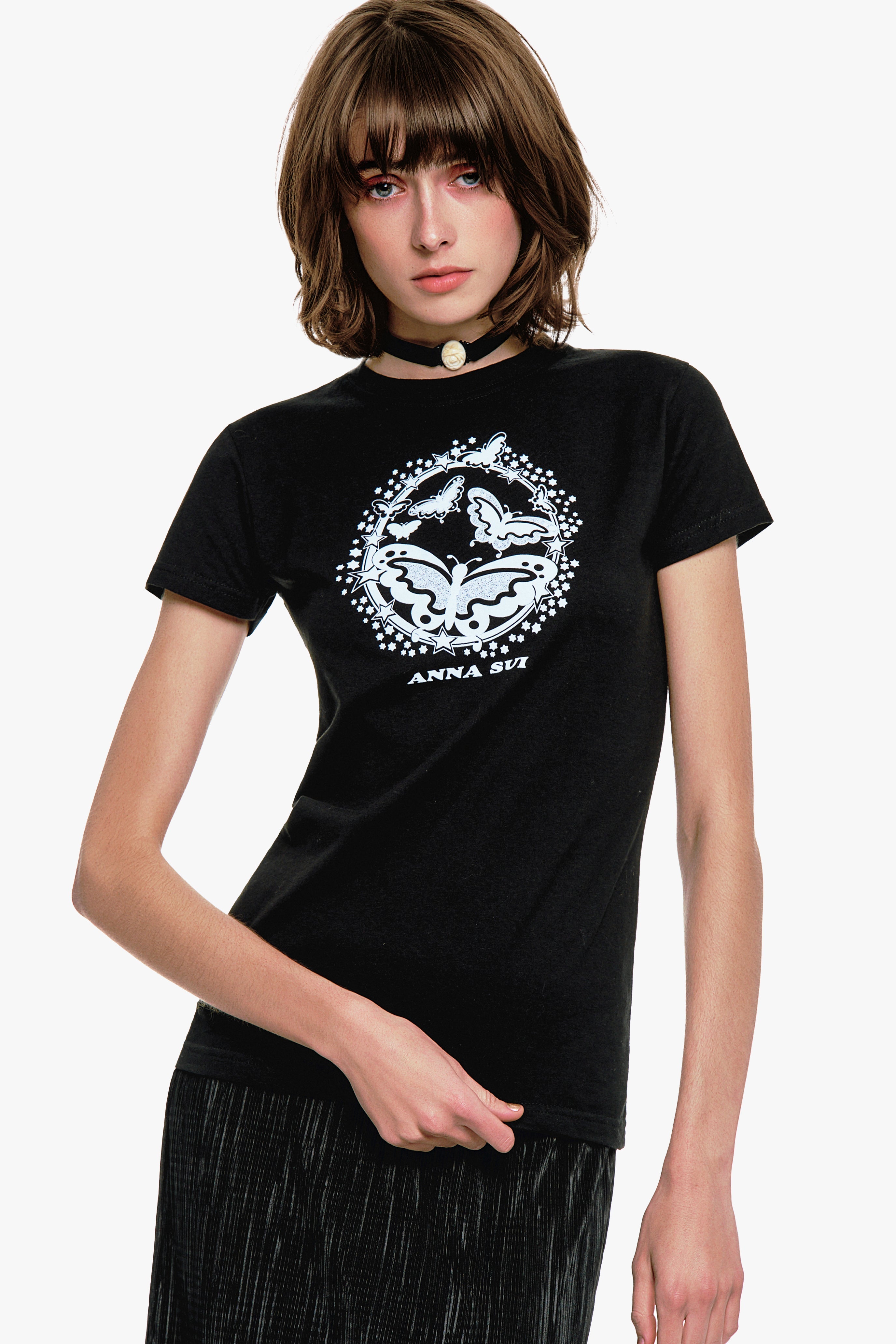 Butterflies T-Shirt - Anna Sui Outlet