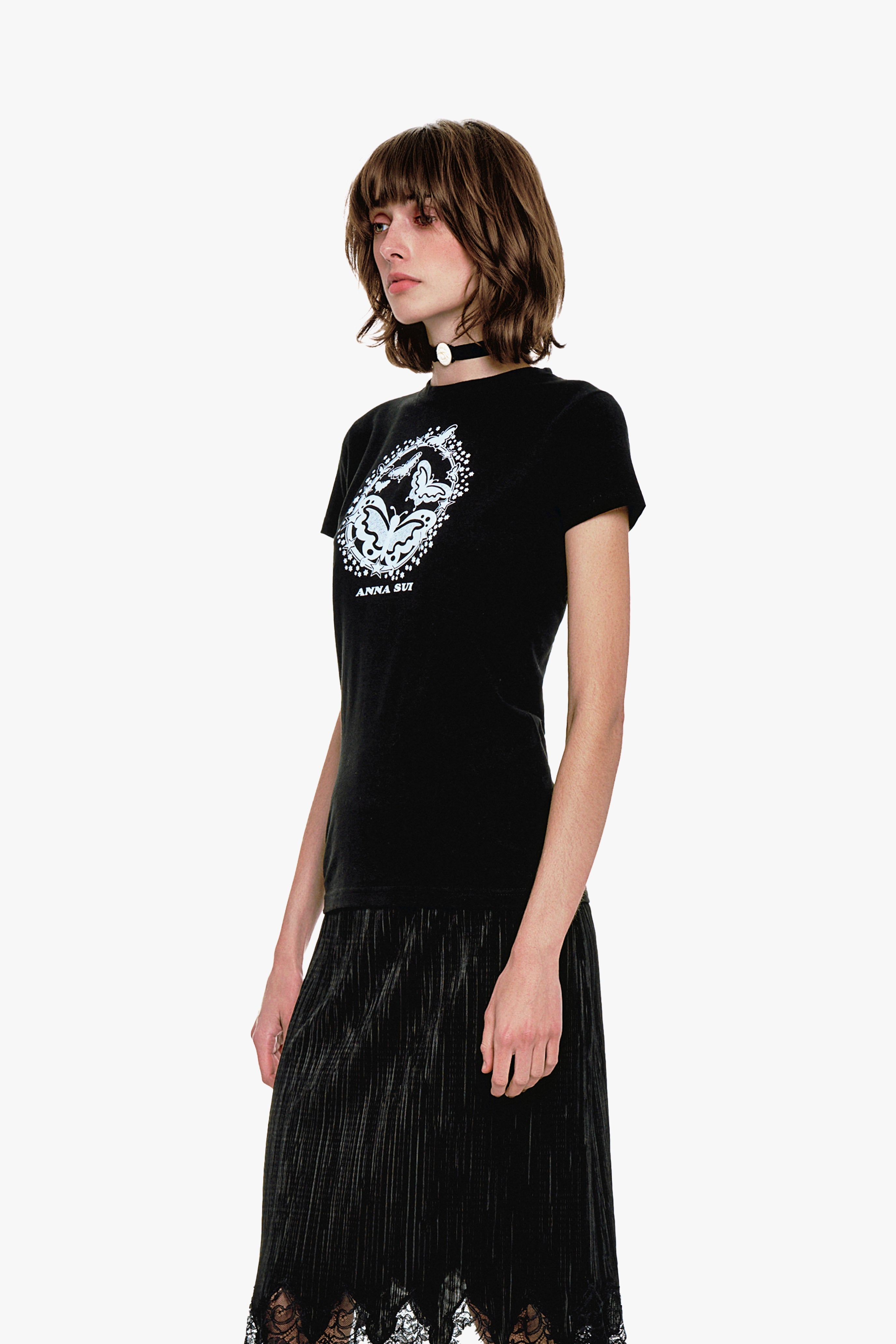 Butterflies T-Shirt - Anna Sui Outlet