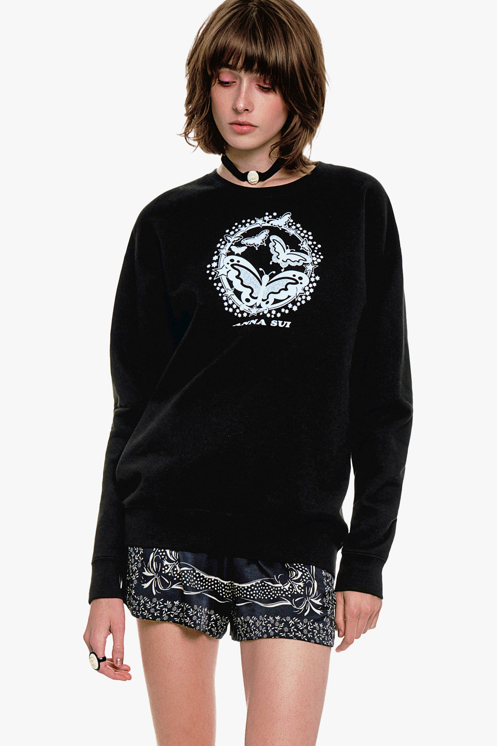 Butterflies Sweatshirt - Anna Sui Online