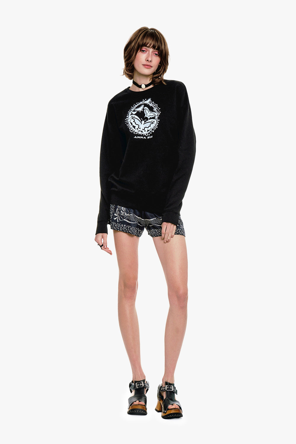 Butterflies Sweatshirt - Anna Sui Online