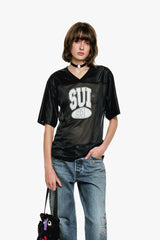 Sui 81 Jersey - Black - Anna Sui Discount