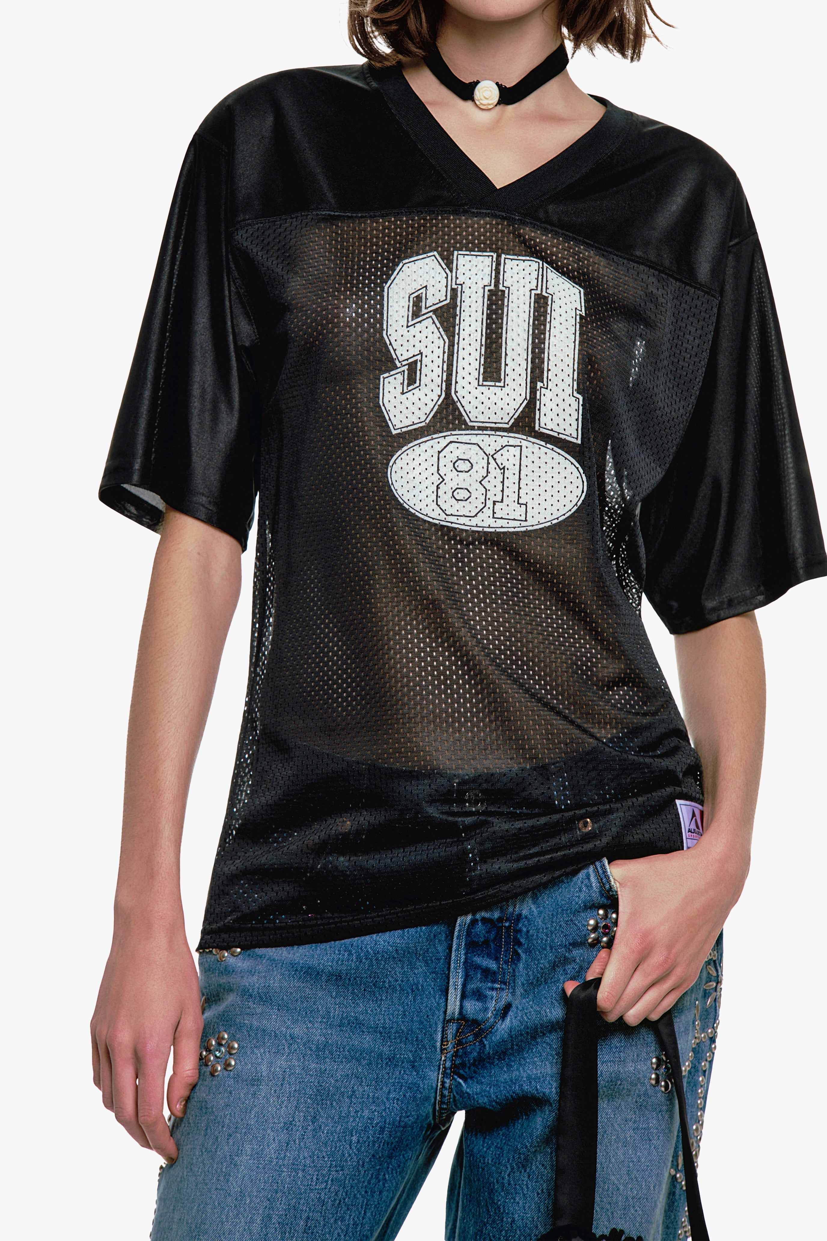 Sui 81 Jersey - Black - Anna Sui Discount
