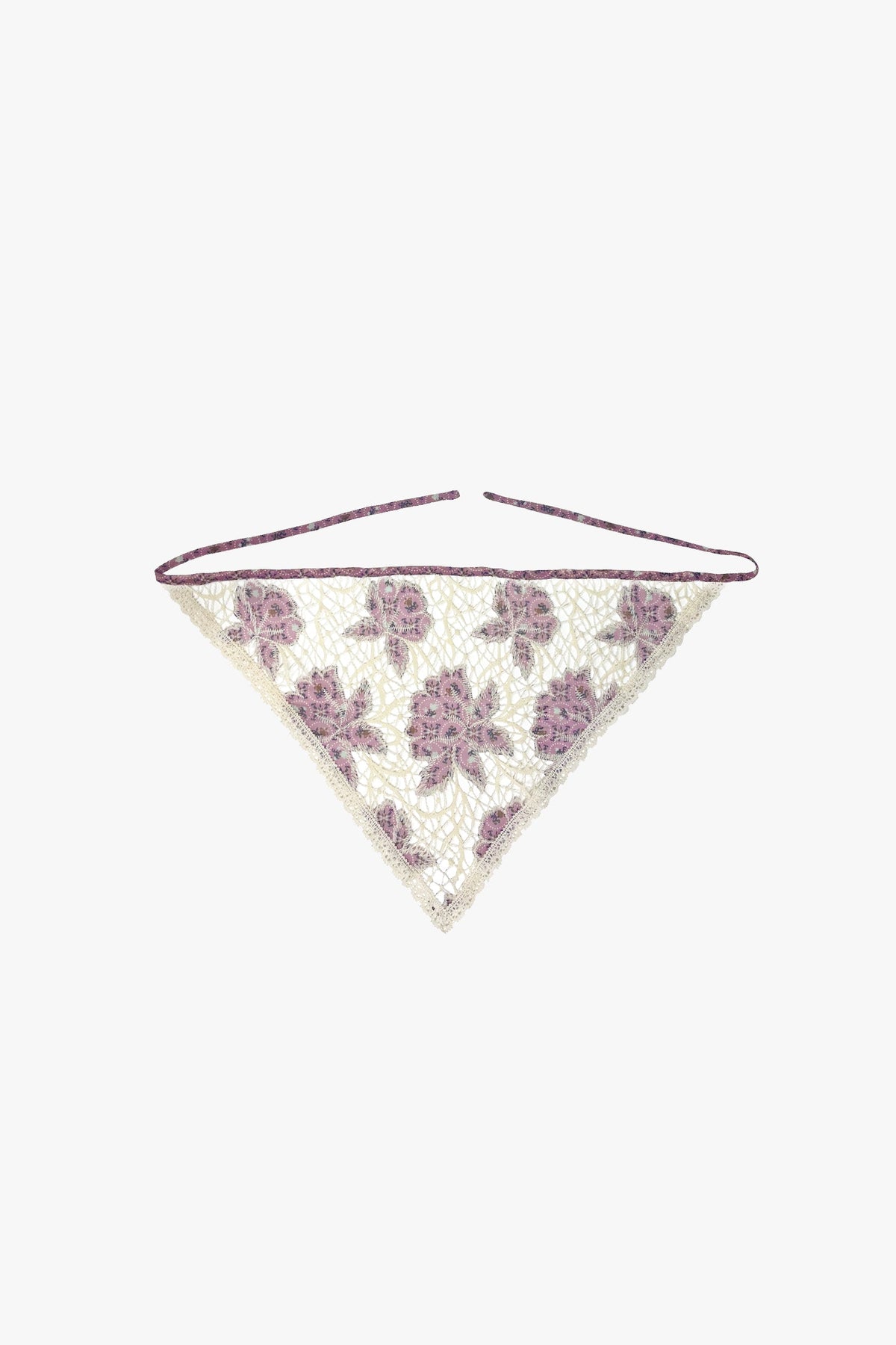 Medallion Floral Lace Headscarf - Anna Sui Discount