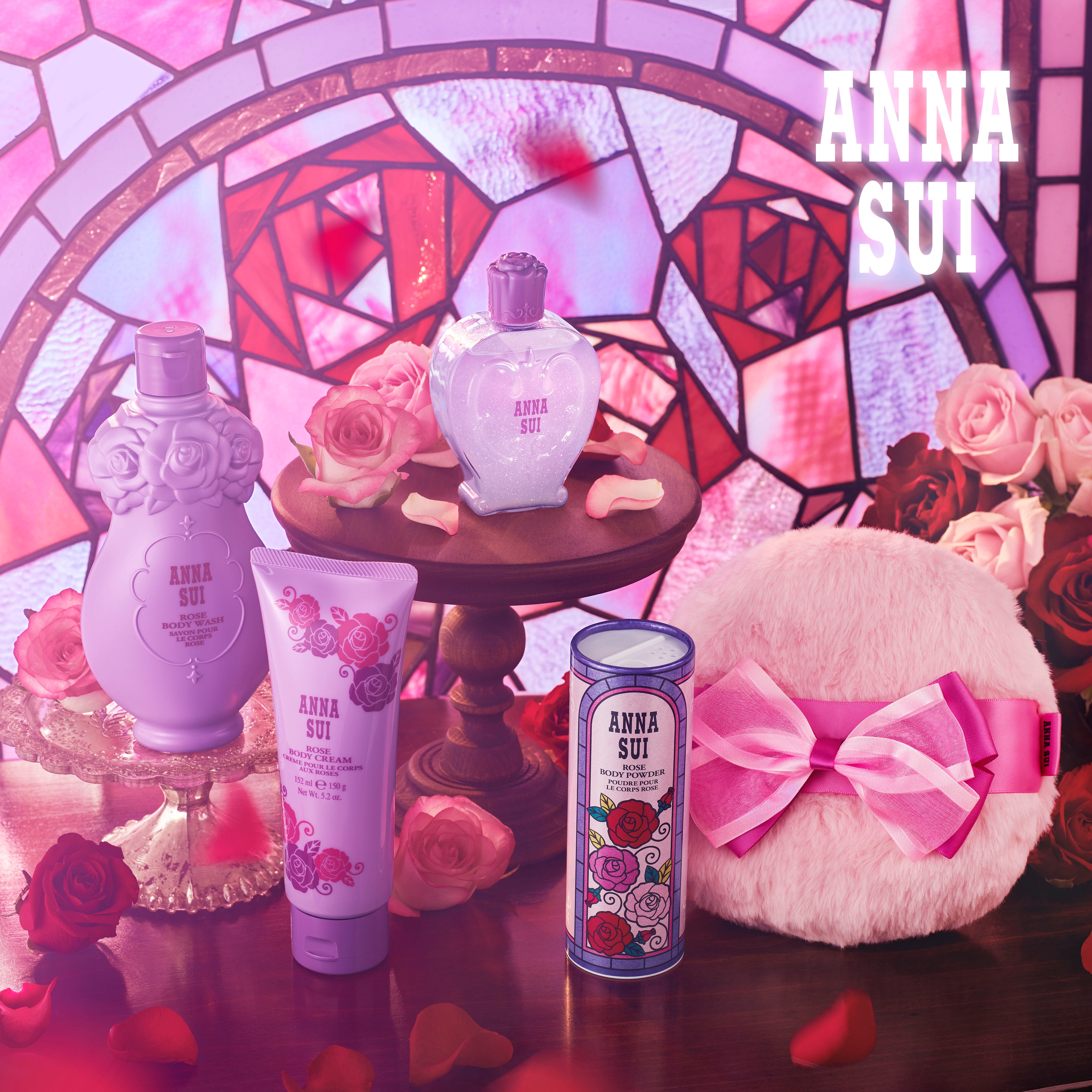 Limited Edition: Anna Sui Rose Body Care Set - Anna Sui Discount
