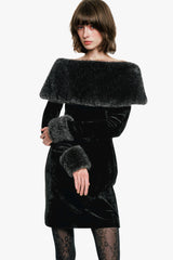 Stretch Velour Dress - Anna Sui Sale