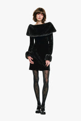 Stretch Velour Dress - Anna Sui Sale