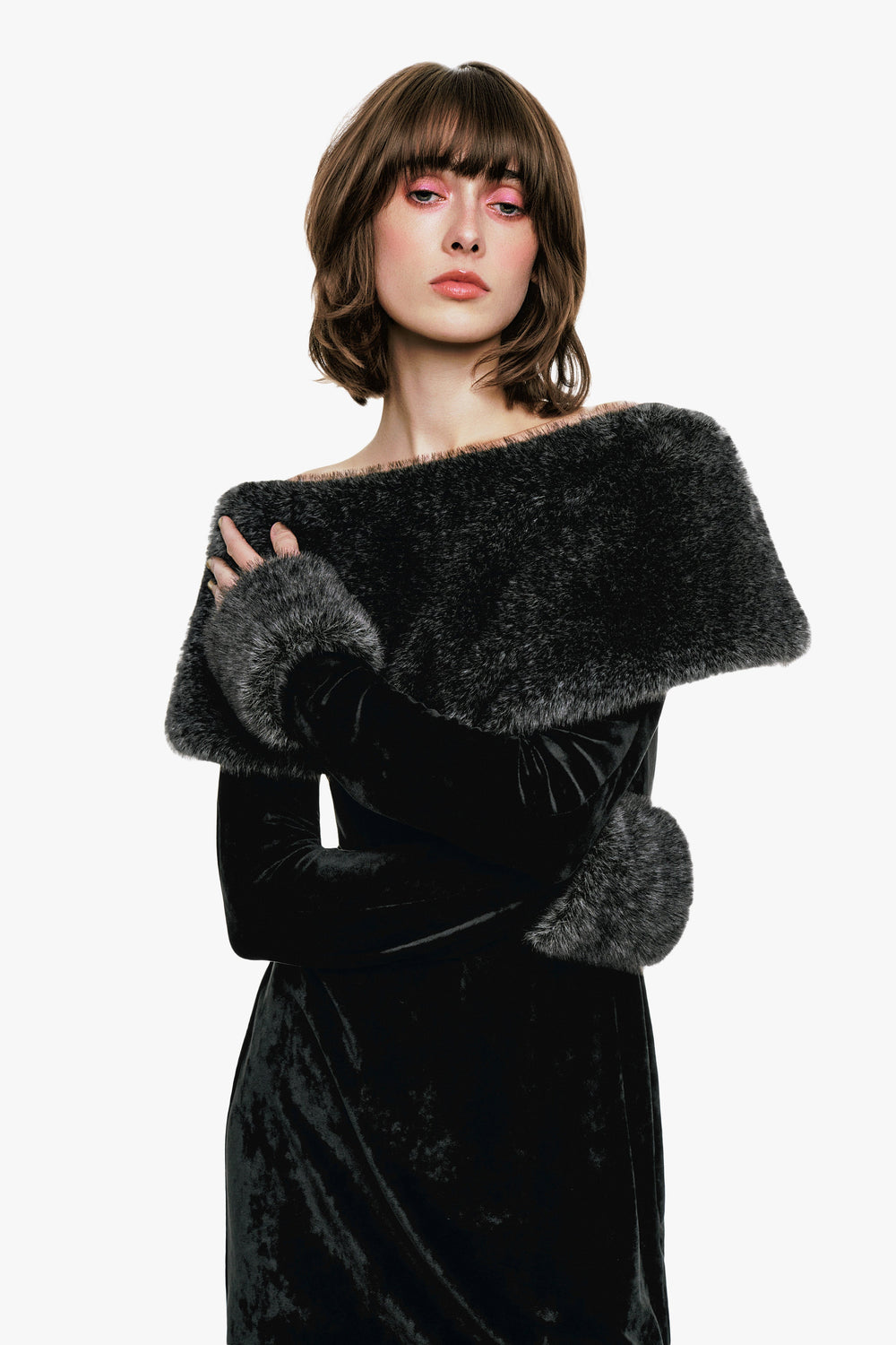 Stretch Velour Dress - Anna Sui Sale
