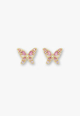 Shining Butterfly Earrings - Pink Gold - Anna Sui Discount