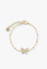 Shining Butterfly Bracelet - Pink Gold - Anna Sui Outlet