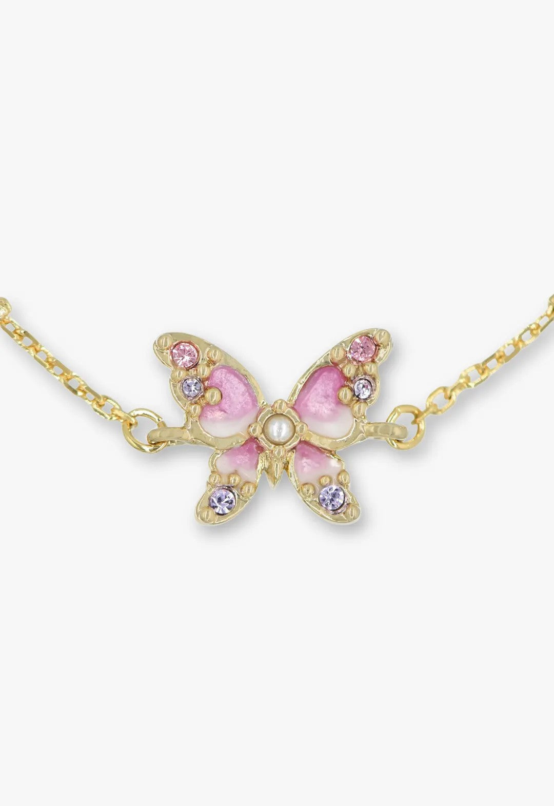 Shining Butterfly Bracelet - Pink Gold - Anna Sui Outlet