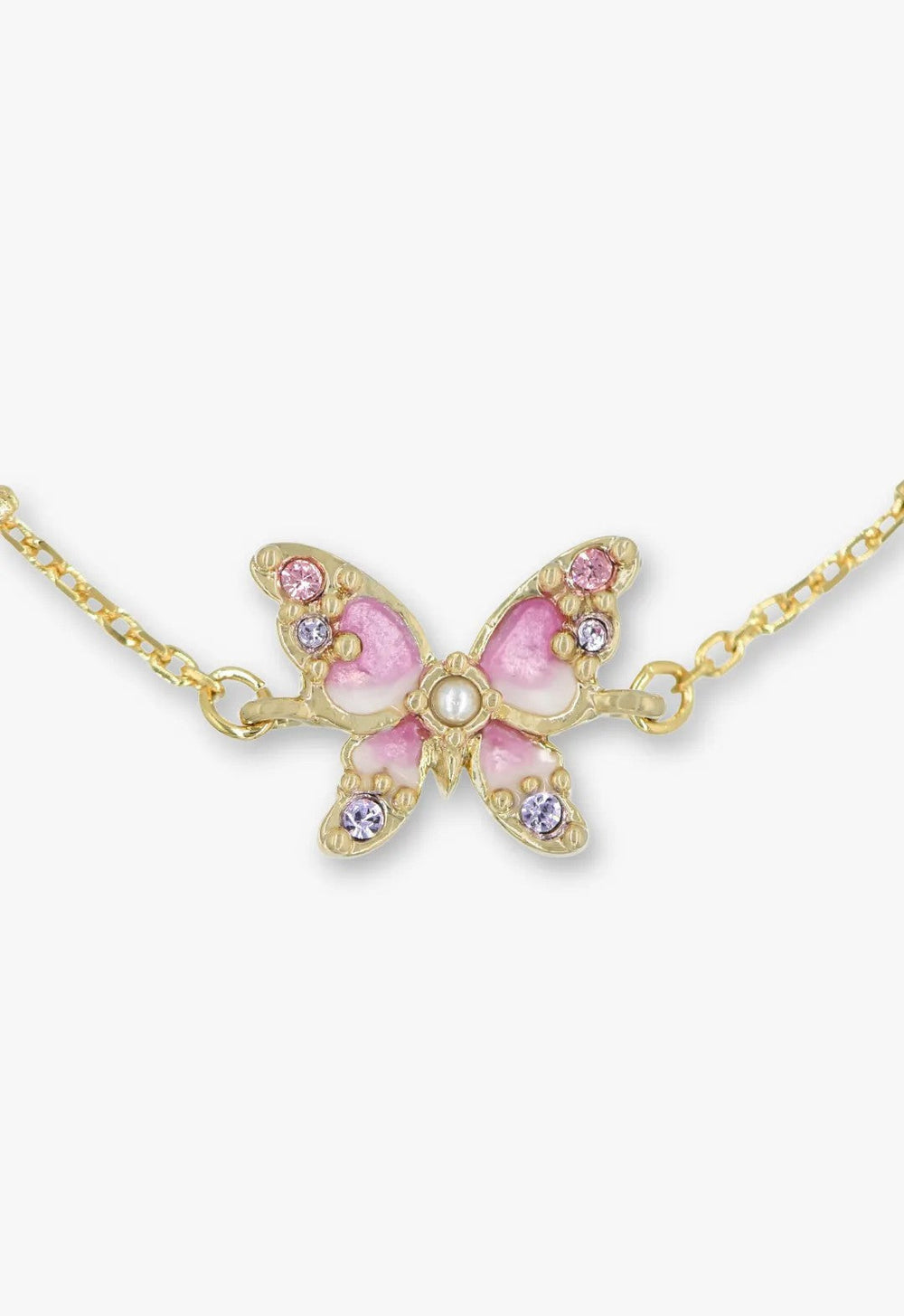 Shining Butterfly Bracelet - Pink Gold - Anna Sui Outlet