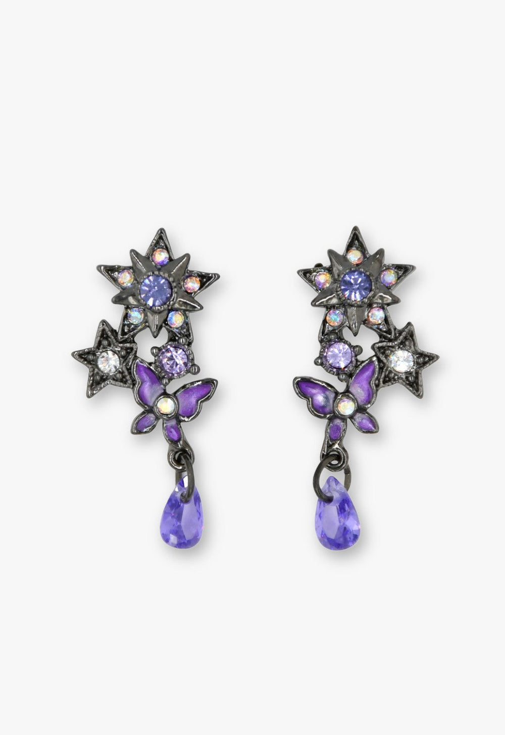 Enchanted Star & Butterfly Earrings - Anna Sui Discount