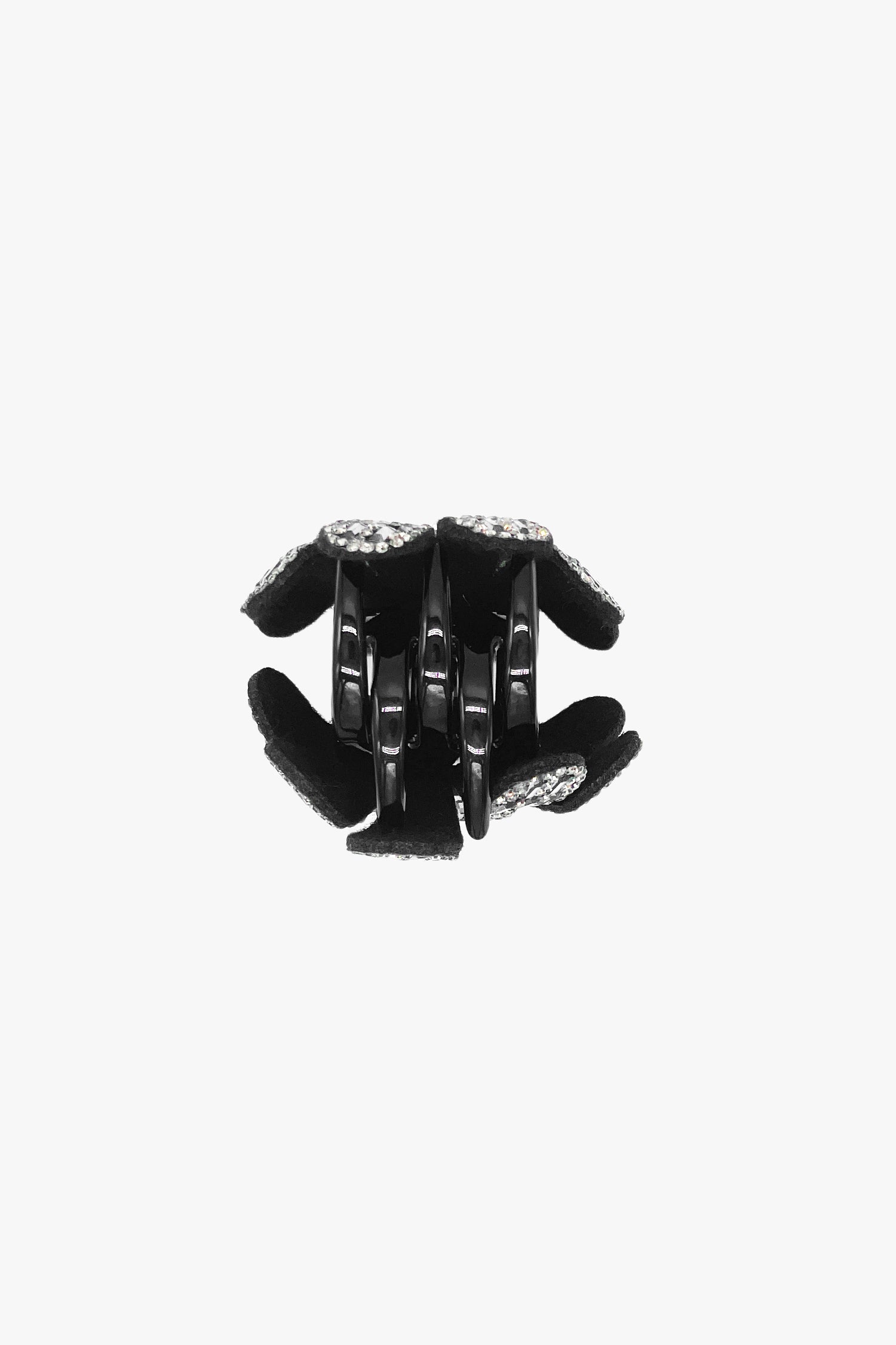 Swarovski Flower Jaw - Hematite - Anna Sui Online