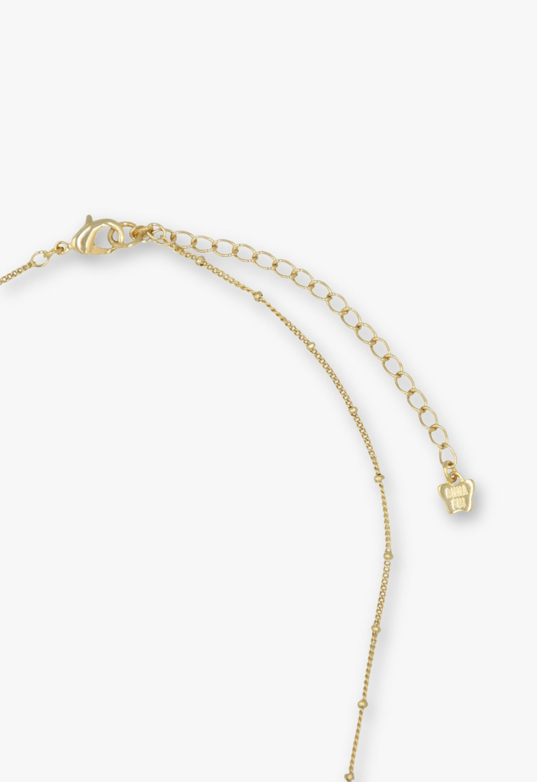 Lucky Cat Flower Necklace- Gold - Anna Sui Sale