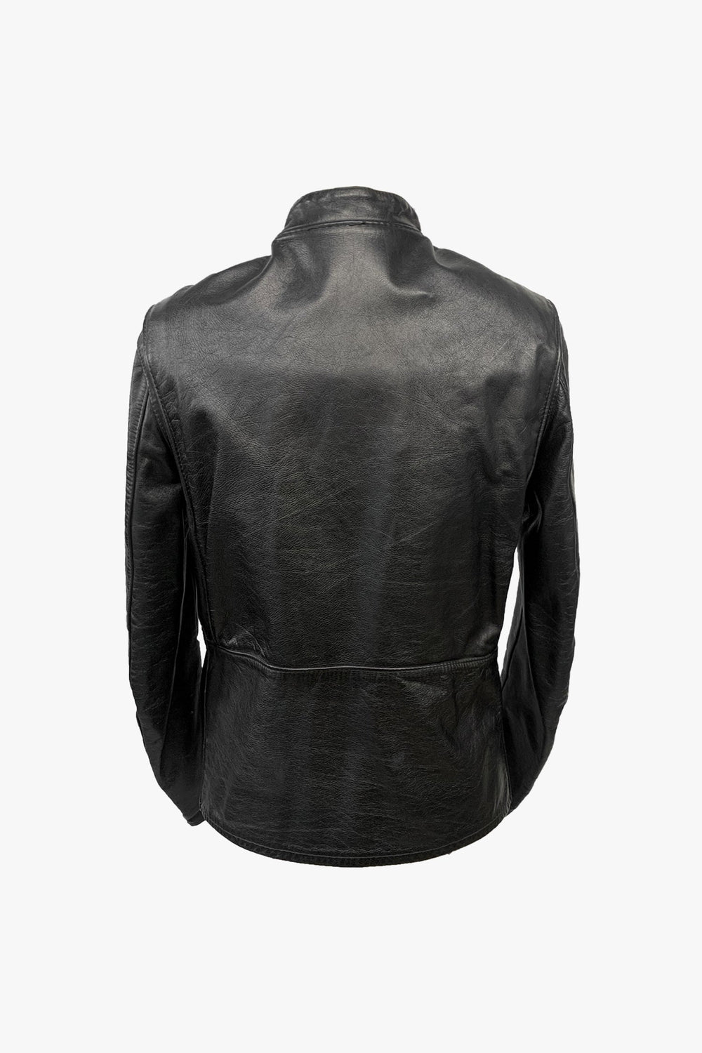 Vintage Reed Sportswear Black Leather Jacket - Anna Sui Discount