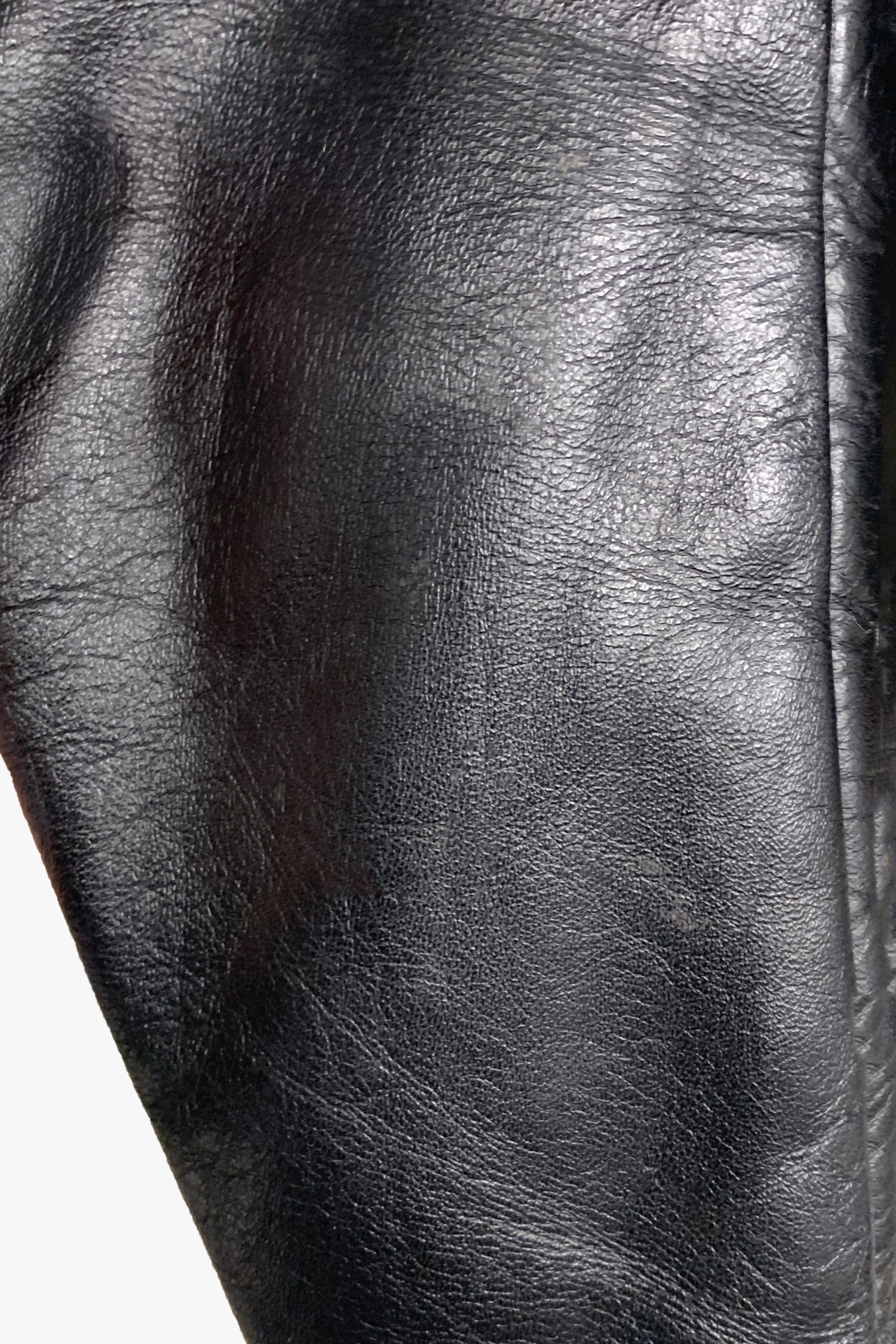 Vintage Reed Sportswear Black Leather Jacket - Anna Sui Discount