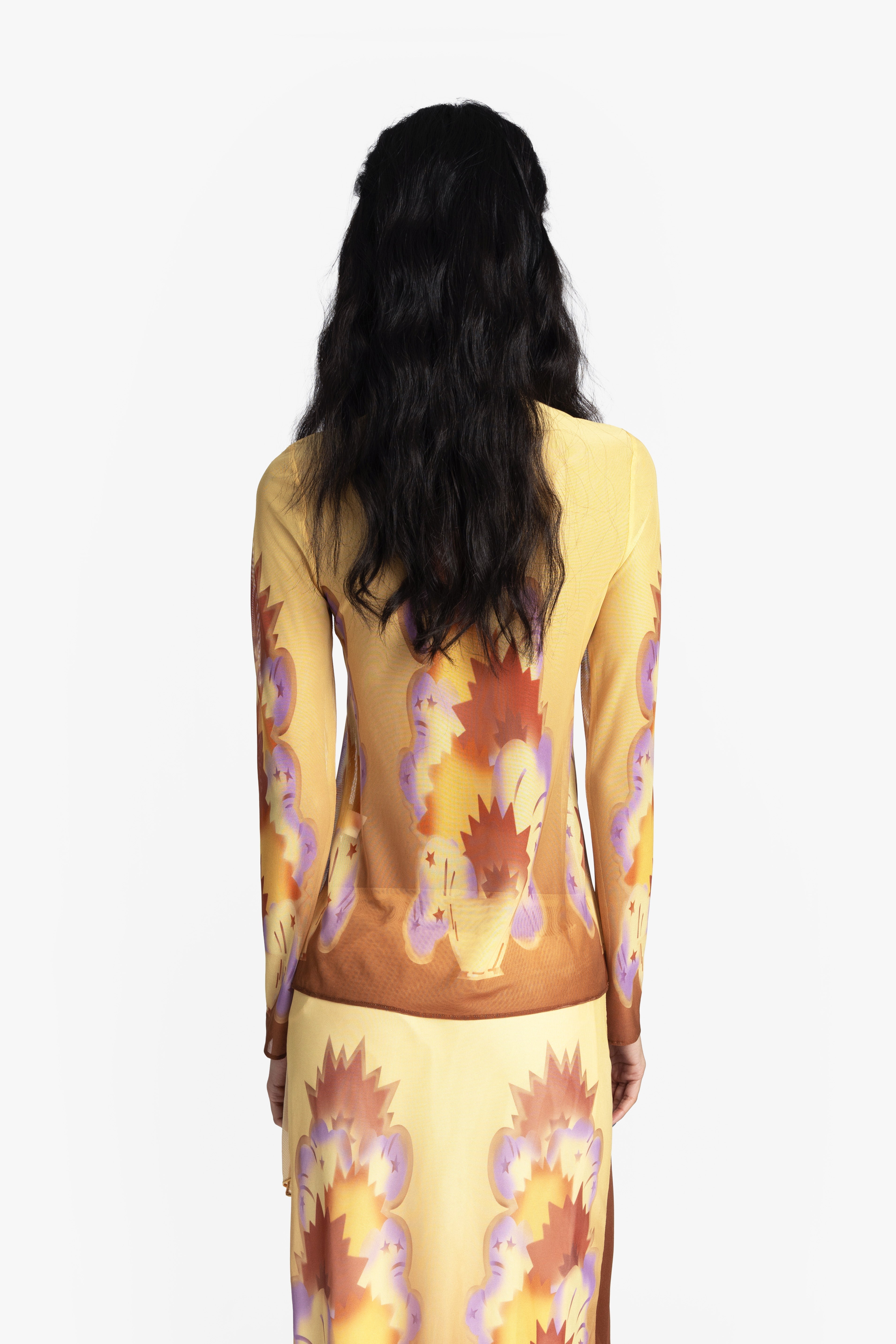Sunburst Mesh Top - Anna Sui Online