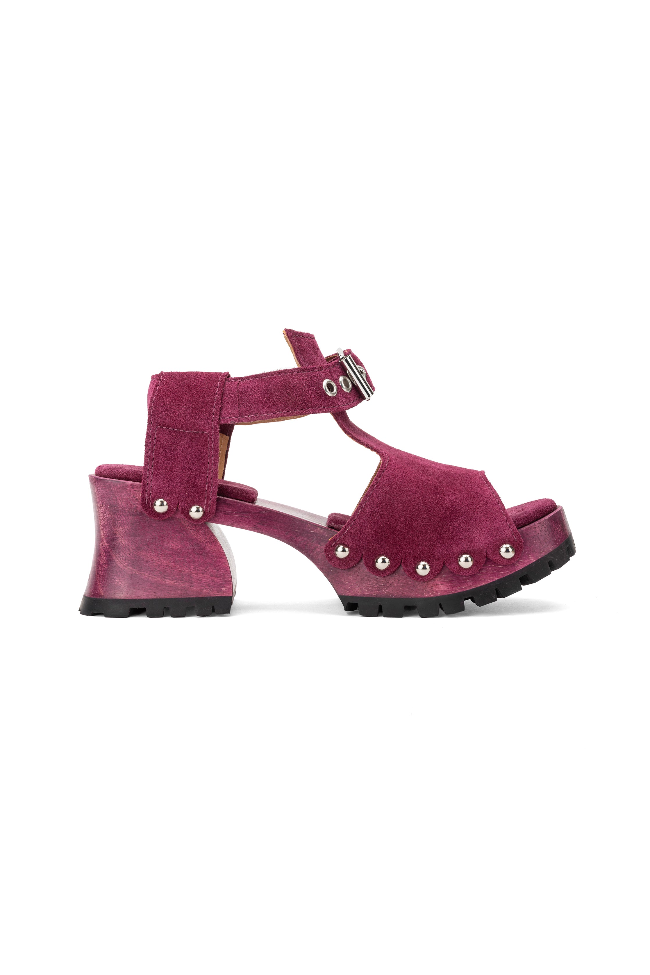 John Fluevog x Anna Sui Clog Sandals - Purple - Anna Sui Sale
