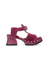 John Fluevog x Anna Sui Clog Sandals - Purple - Anna Sui Sale