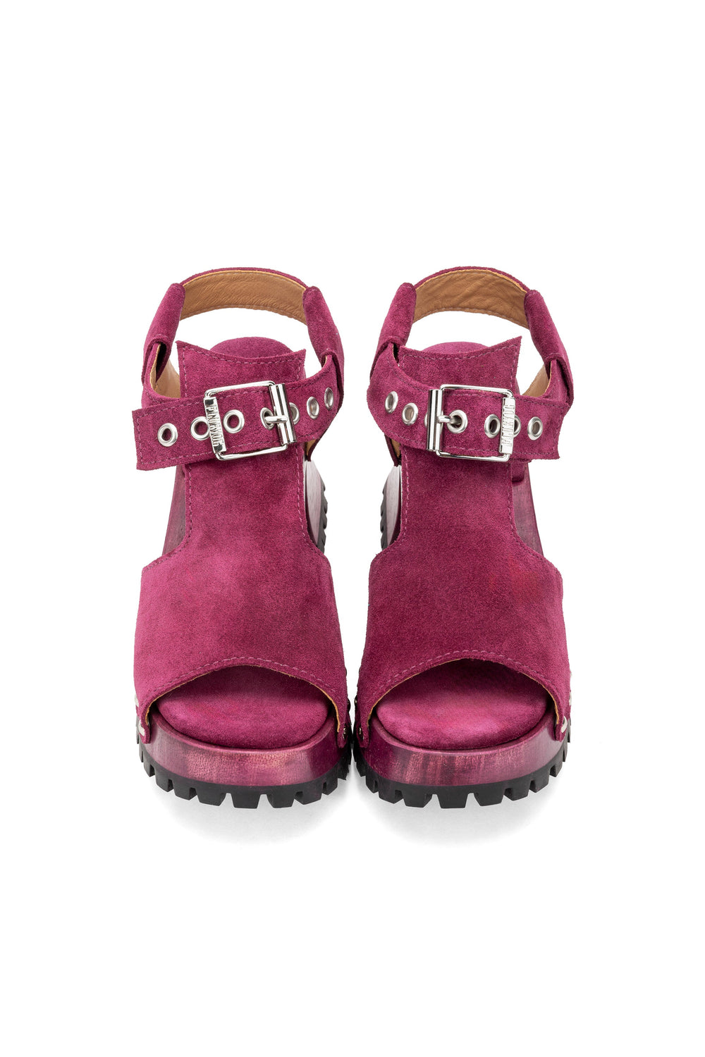 John Fluevog x Anna Sui Clog Sandals - Purple - Anna Sui Sale