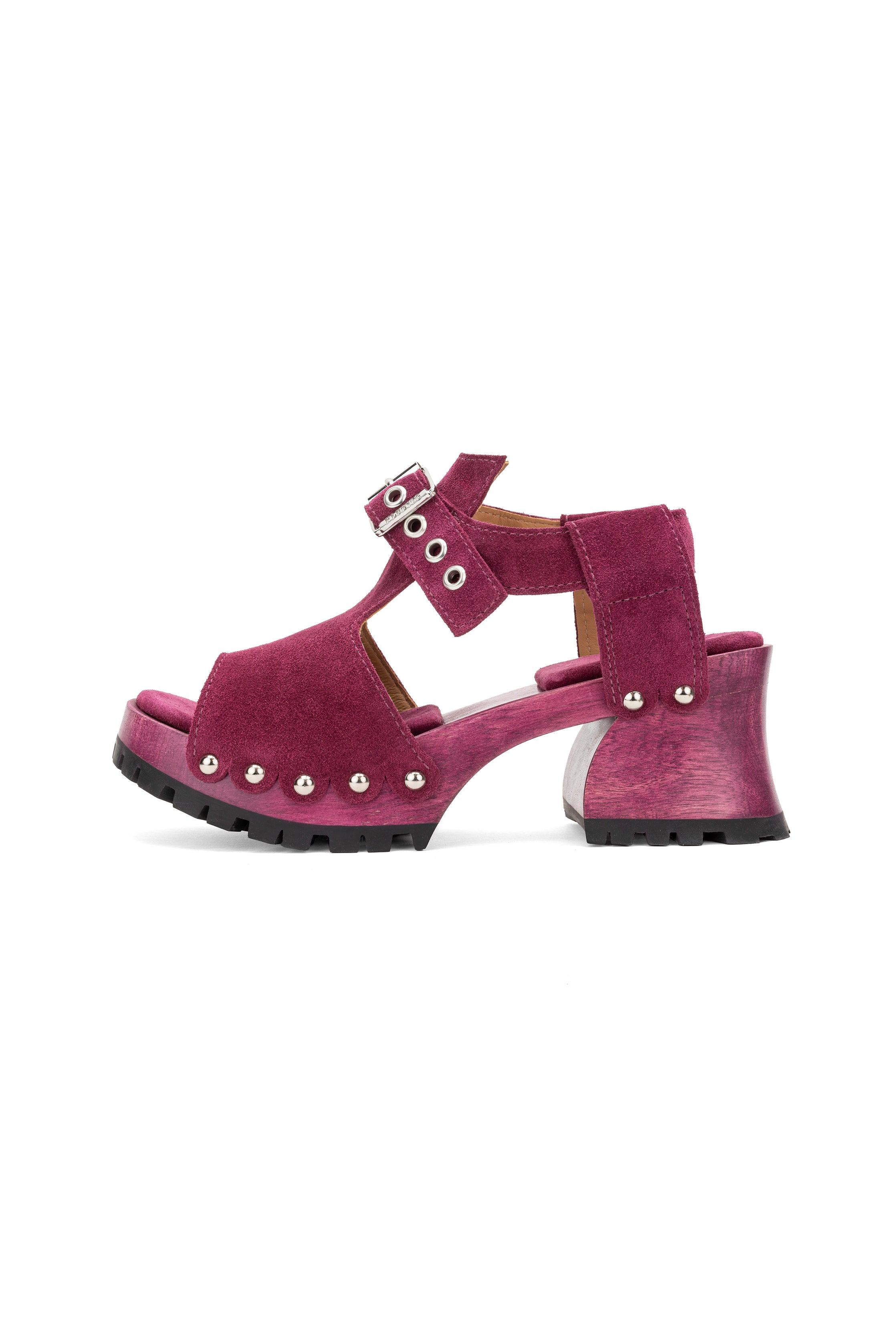 John Fluevog x Anna Sui Clog Sandals - Purple - Anna Sui Sale