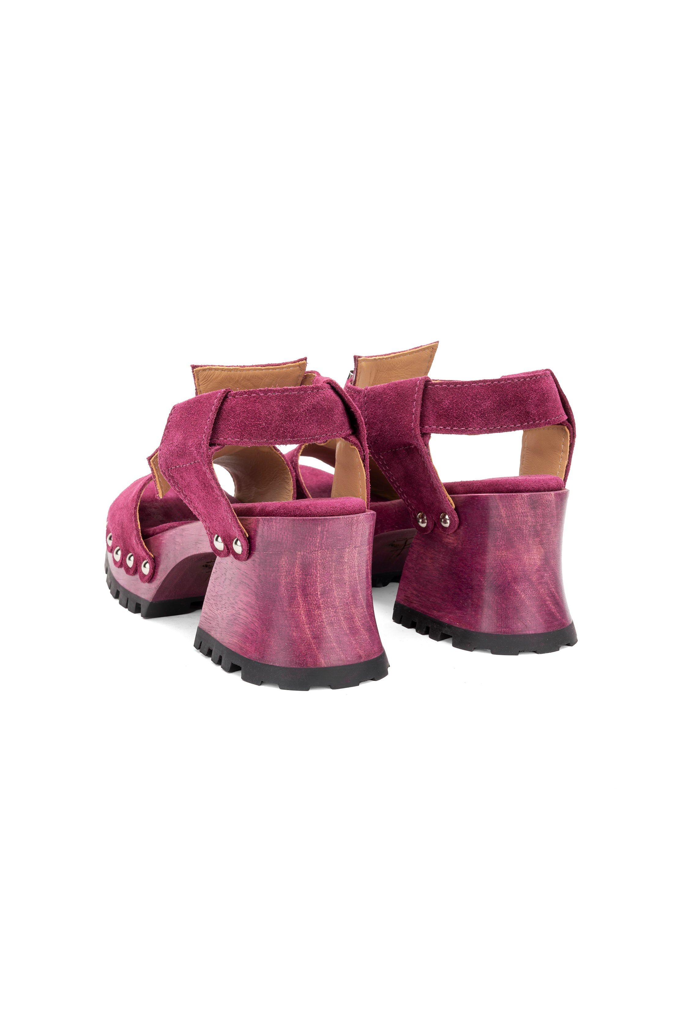 John Fluevog x Anna Sui Clog Sandals - Purple - Anna Sui Sale