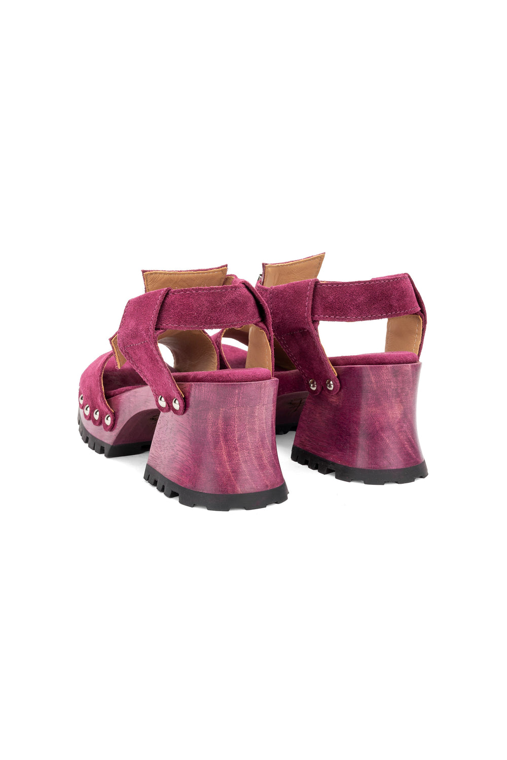 John Fluevog x Anna Sui Clog Sandals - Purple - Anna Sui Sale