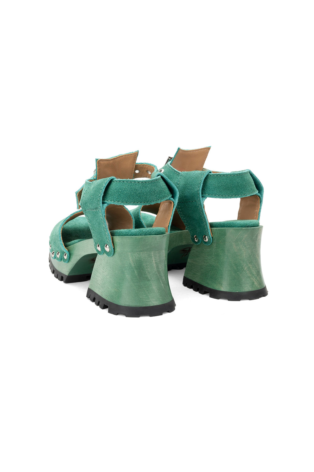 John Fluevog x Anna Sui Clog Sandals - Green - Anna Sui Discount