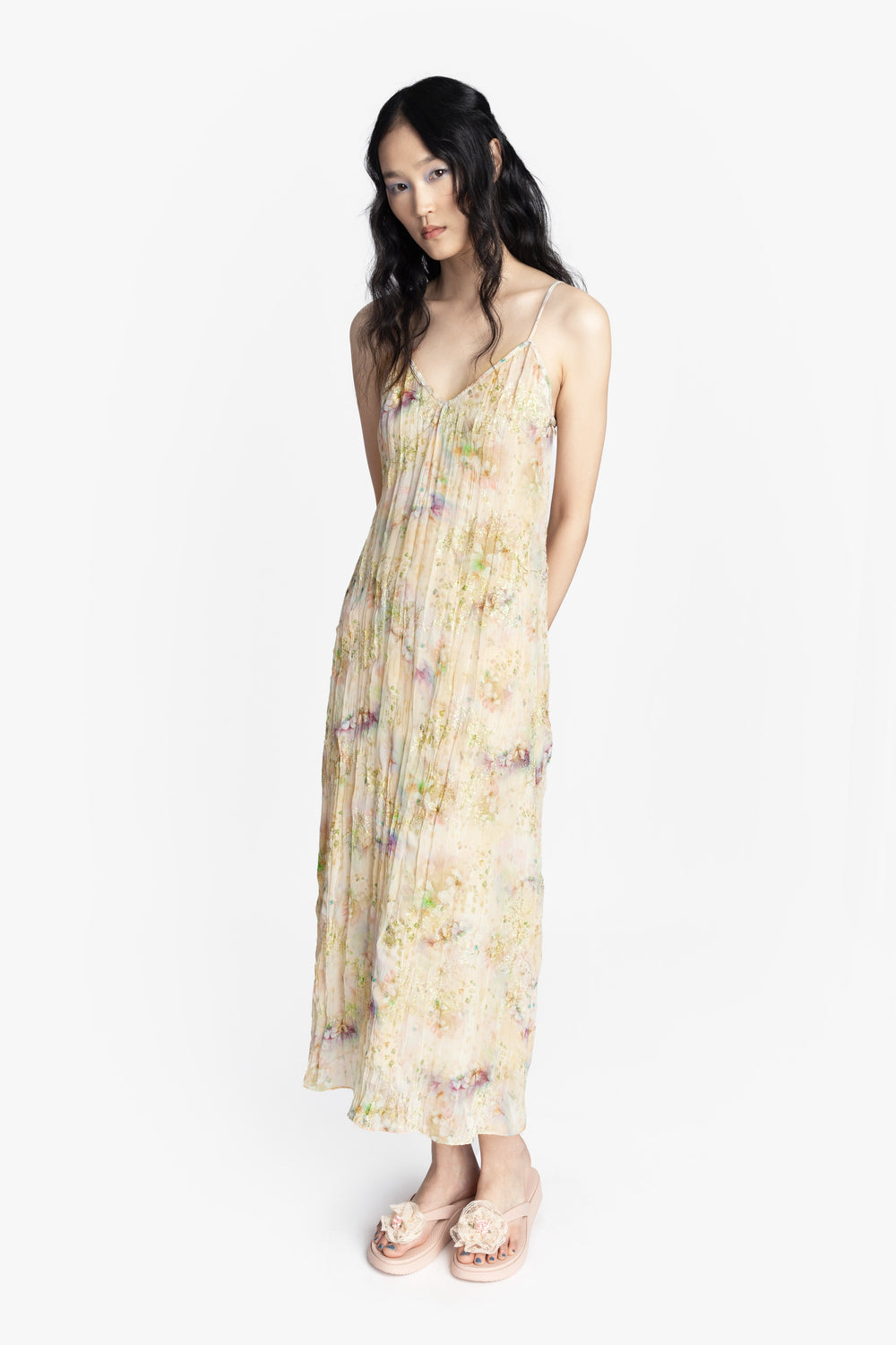 Oasis Blooms Slip Dress - Anna Sui Online