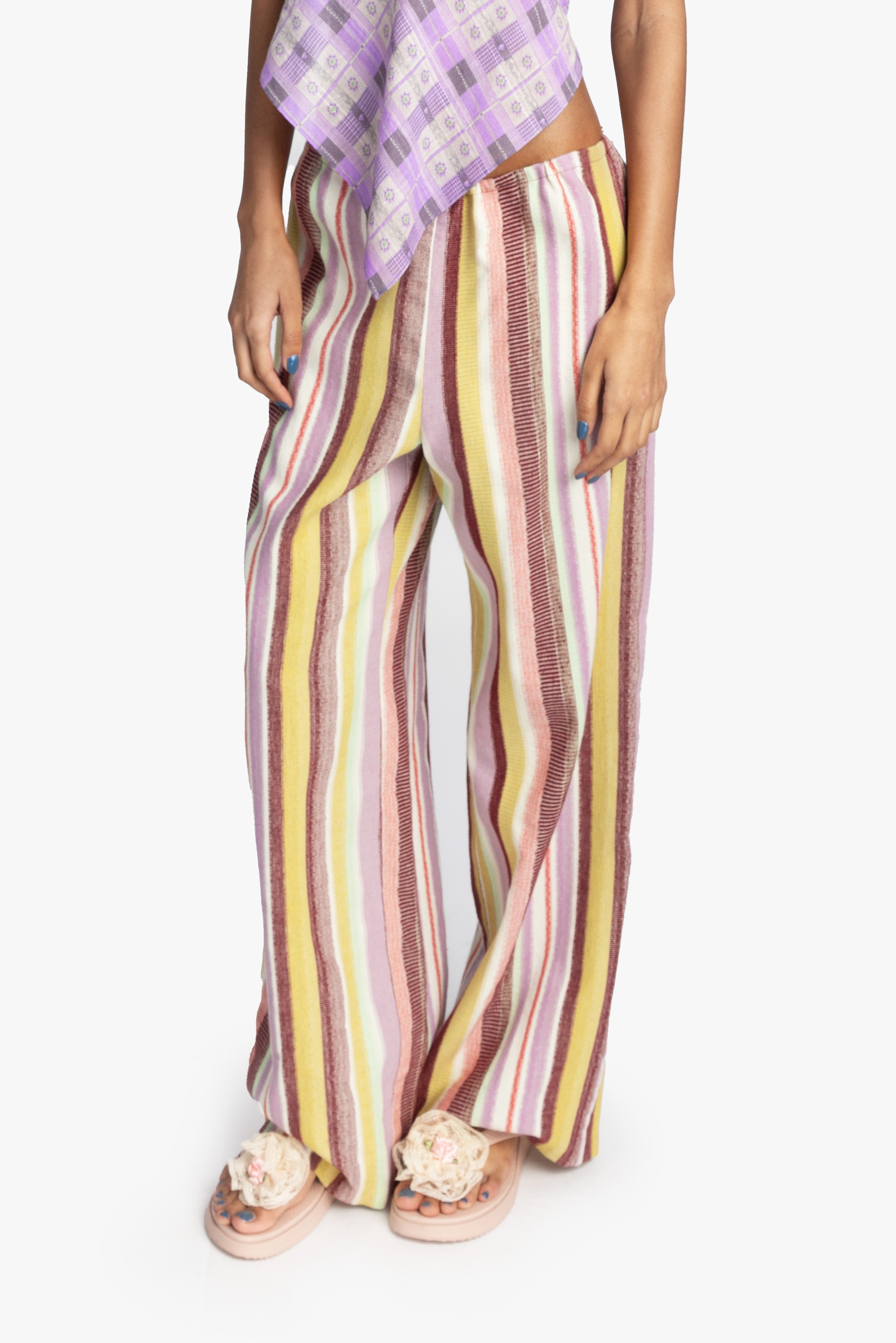 Mesa Stripe Pants - Anna Sui Sale