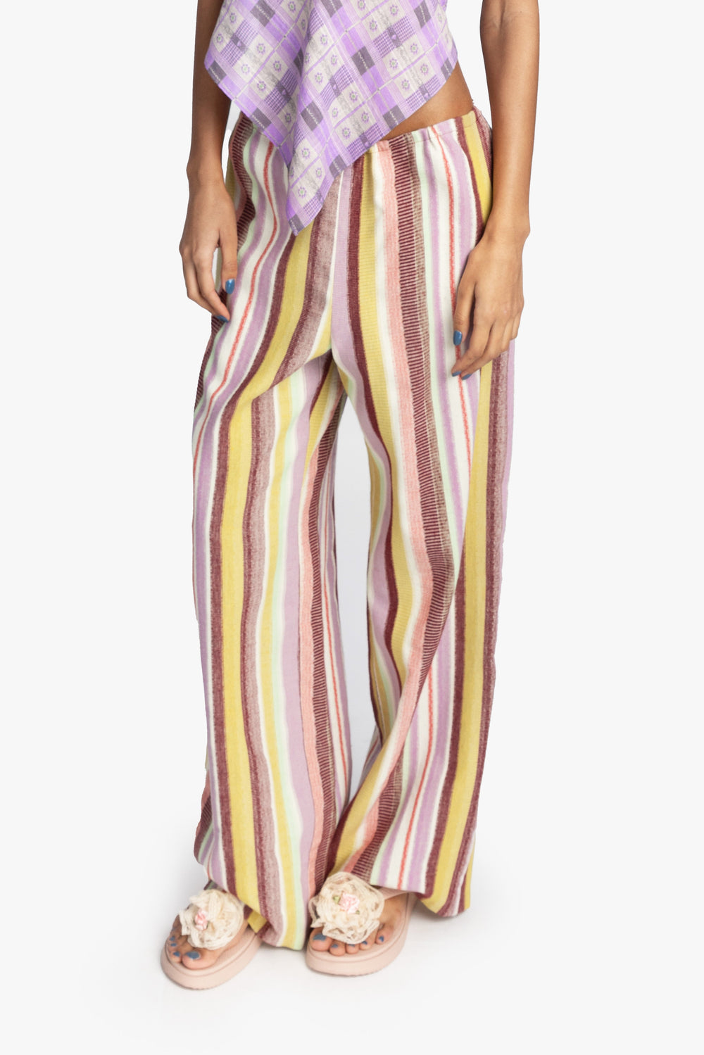 Mesa Stripe Pants - Anna Sui Sale